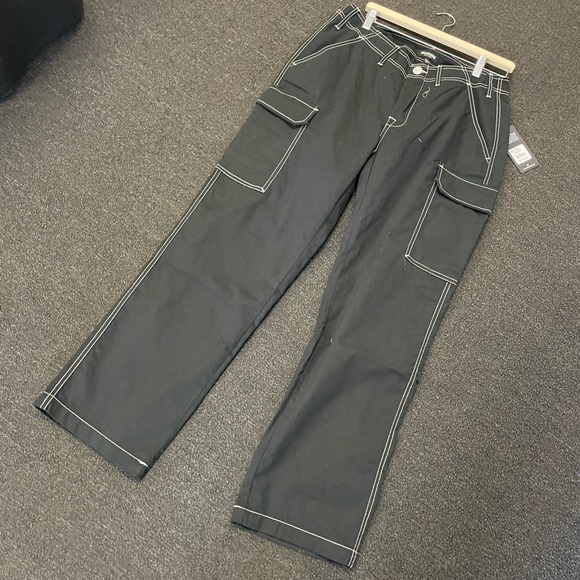 True Religion Big T Black Cargo Pants Men’s SZ 33 NWT NEW Baggy Skater Black - Picture 1 of 11